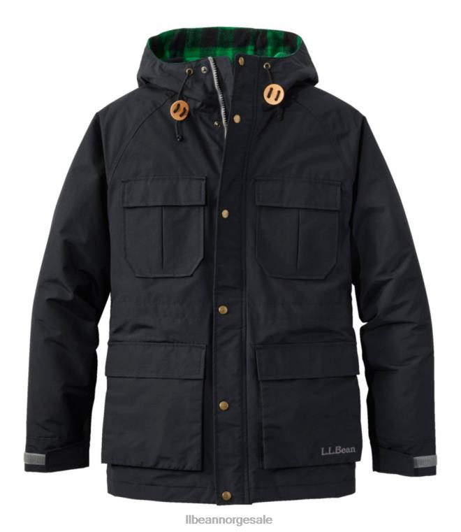 menn original Baxter State Parka '82 24VDH5966 L.L.Bean yttertøy midnatt svart