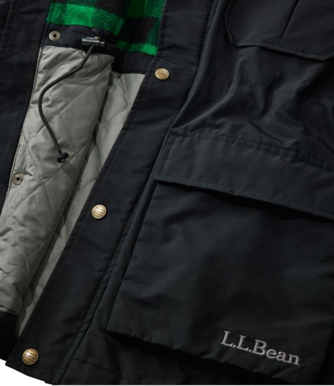 menn original Baxter State Parka '82 24VDH5966 L.L.Bean yttertøy midnatt svart