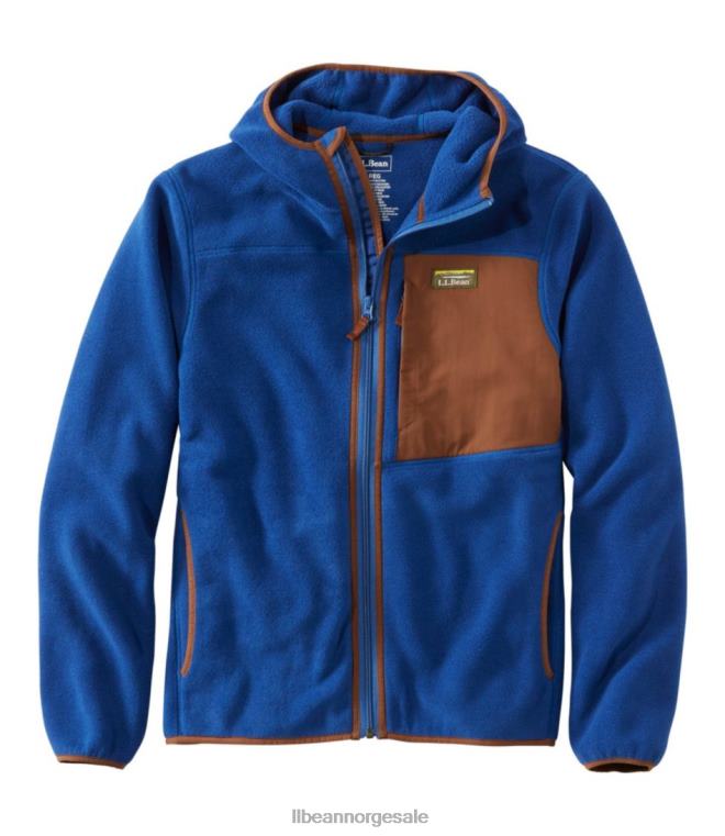 menn fjell klassisk fleece-hettegenser 24VDH3388 L.L.Bean yttertøy indigo blekk