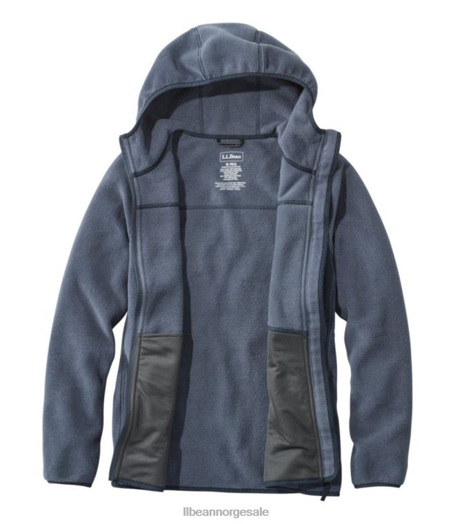 menn fjell klassisk fleece-hettegenser 24VDH4938 L.L.Bean yttertøy rustoransje