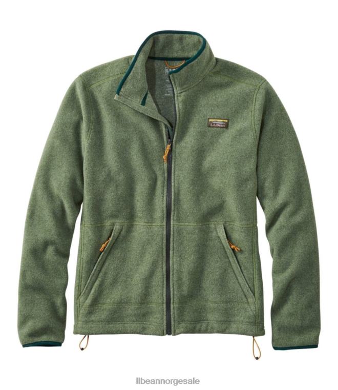menn fjell klassisk fleecejakke 24VDH6988 L.L.Bean yttertøy regnskog