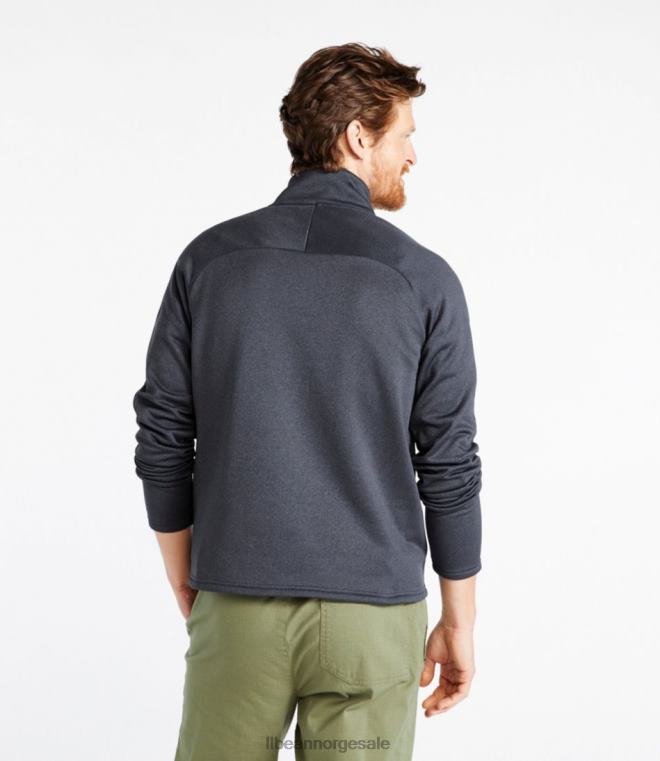 menn fjellfleece 24VDH5101 L.L.Bean yttertøy burgunder