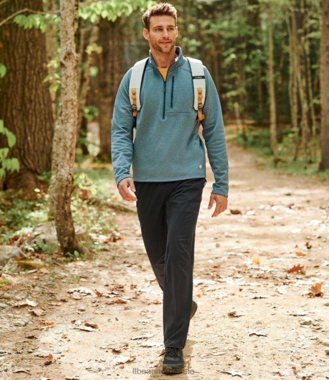 menn fjellfleece 24VDH5101 L.L.Bean yttertøy burgunder
