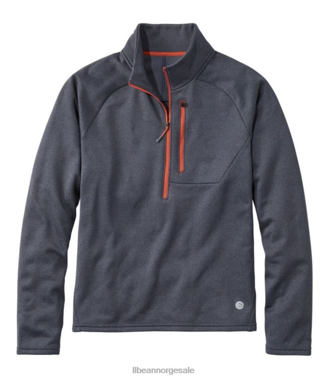 menn fjellfleece 24VDH6681 L.L.Bean yttertøy karbon marine