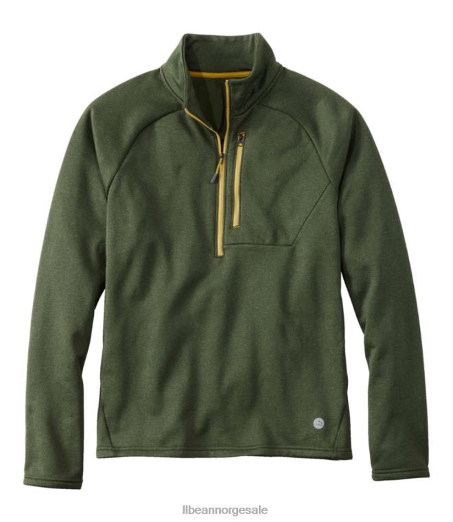 menn fjellfleece 24VDH7056 L.L.Bean yttertøy skogskygge