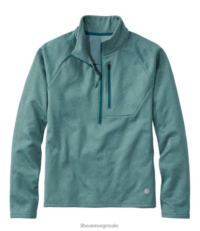 menn fjellfleece 24VDH865 L.L.Bean yttertøy myk gran