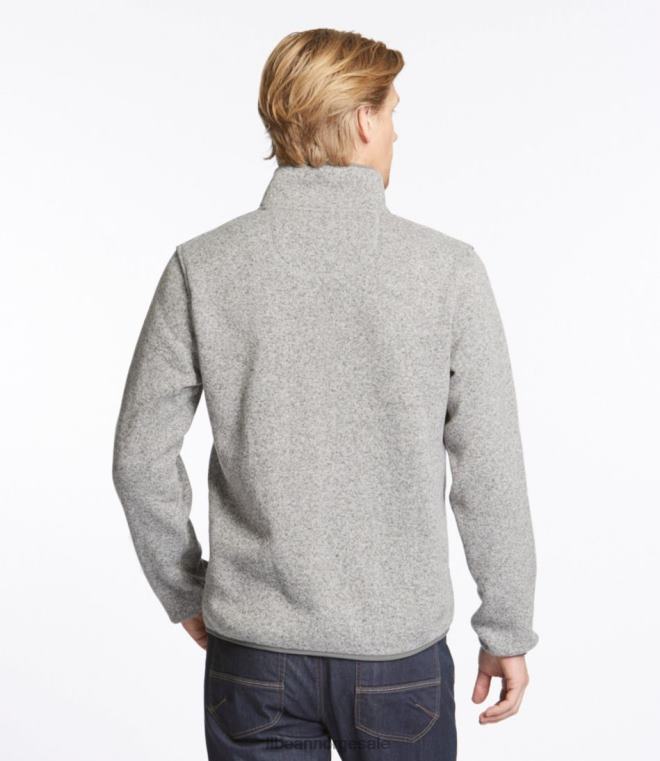 menn genser fleece genser 24VDH3630 L.L.Bean yttertøy mørk jeger