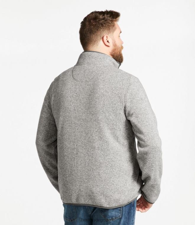 menn genser fleece genser 24VDH7055 L.L.Bean yttertøy jernblått