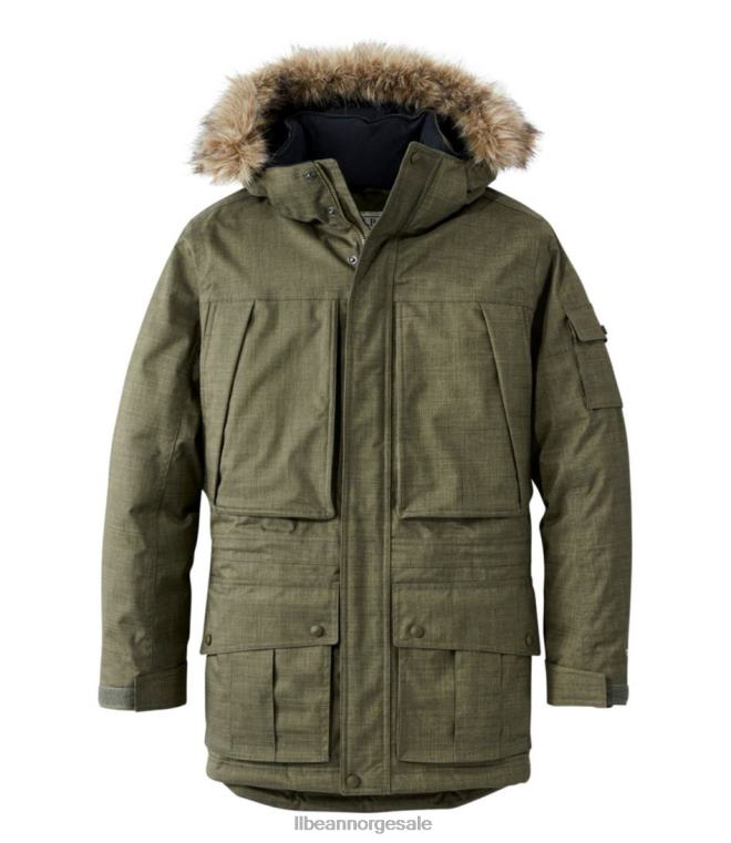 menn baxter state parka 24VDH5105 L.L.Bean yttertøy taregrønn lyng