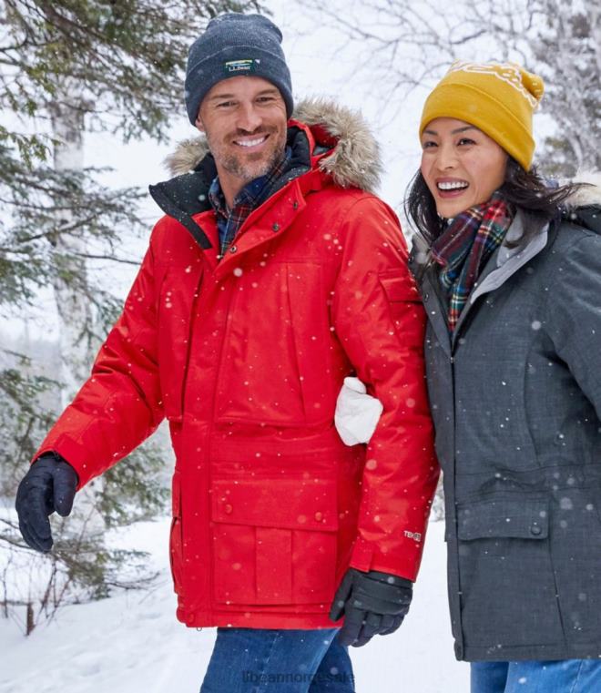 menn baxter state parka 24VDH6057 L.L.Bean yttertøy kulllyng