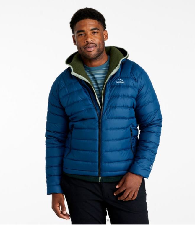 menn dunjakke 24VDH3663 L.L.Bean yttertøy svart
