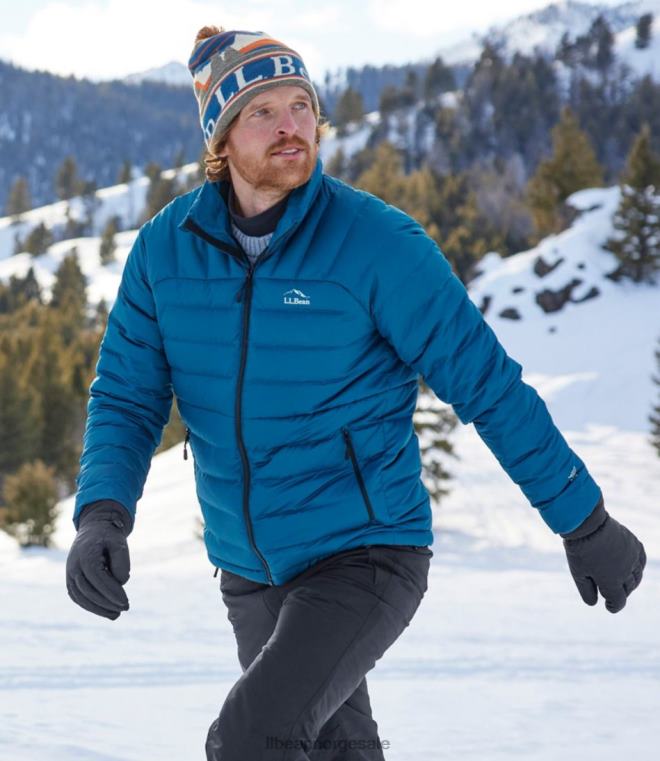 menn dunjakke 24VDH3663 L.L.Bean yttertøy svart