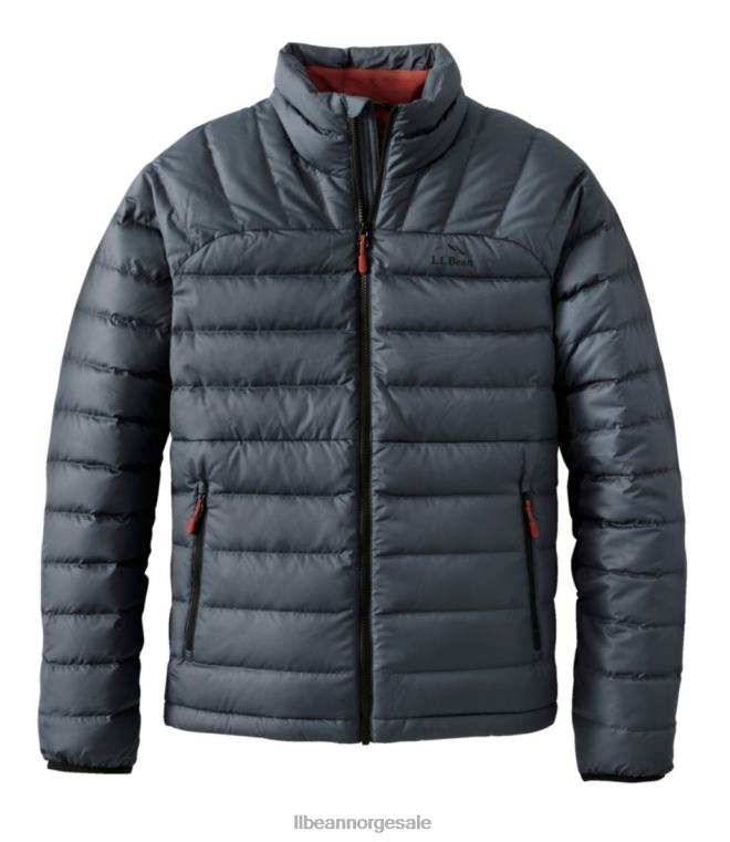menn dunjakke 24VDH5124 L.L.Bean yttertøy gunmetall grå