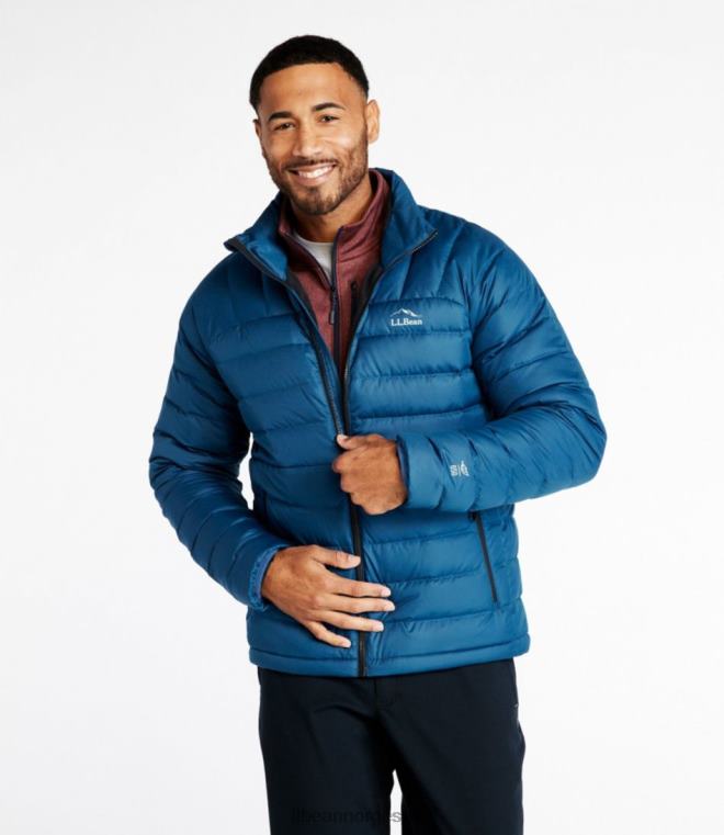 menn dunjakke 24VDH5124 L.L.Bean yttertøy gunmetall grå