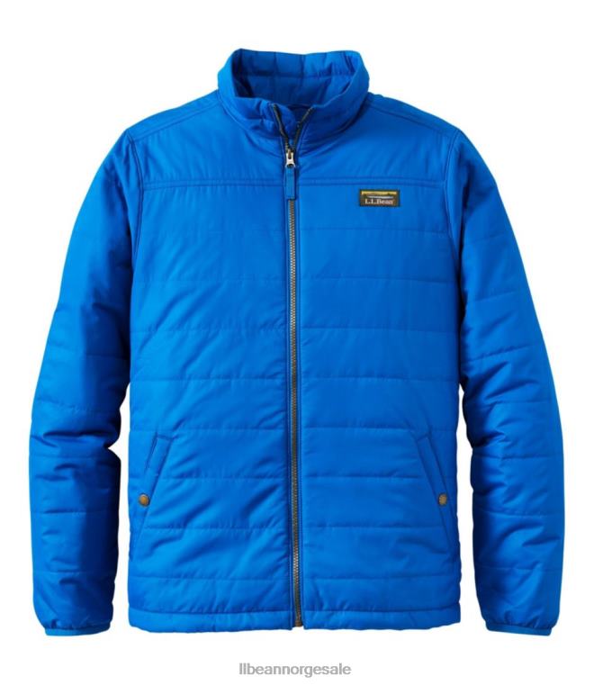 menn fjell klassisk pufferjakke 24VDH5091 L.L.Bean yttertøy sprø lapis