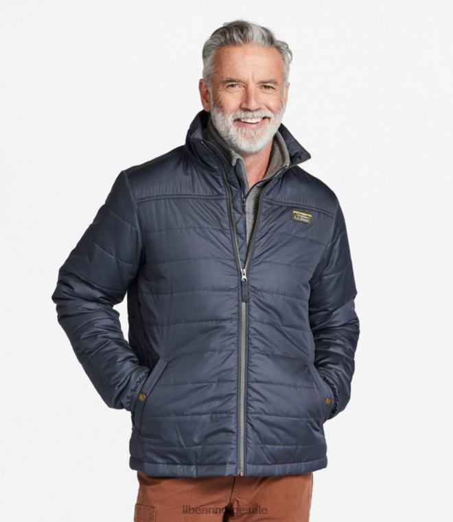 menn fjell klassisk pufferjakke 24VDH5091 L.L.Bean yttertøy sprø lapis