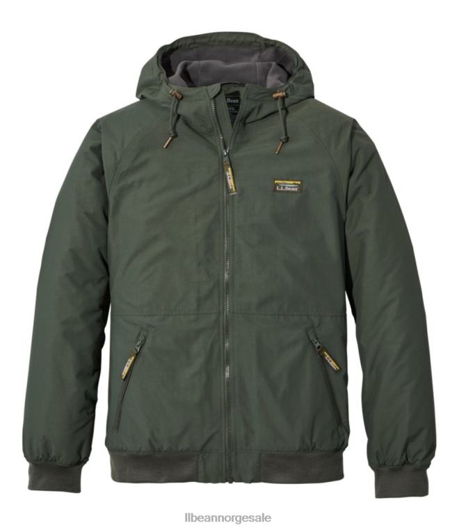 menn isolert 3-sesongs bomberjakke med hette 24VDH3700 L.L.Bean yttertøy timian