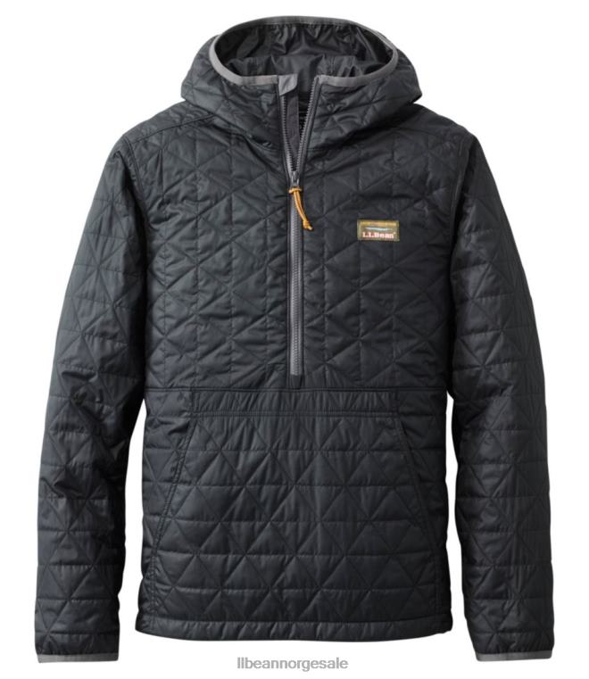 menn katahdin isolert genser 24VDH3423 L.L.Bean yttertøy svart