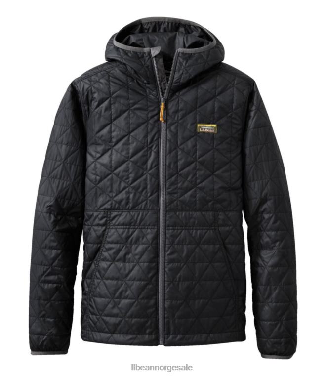 menn katahdin isolert hettegenser 24VDH3037 L.L.Bean yttertøy svart