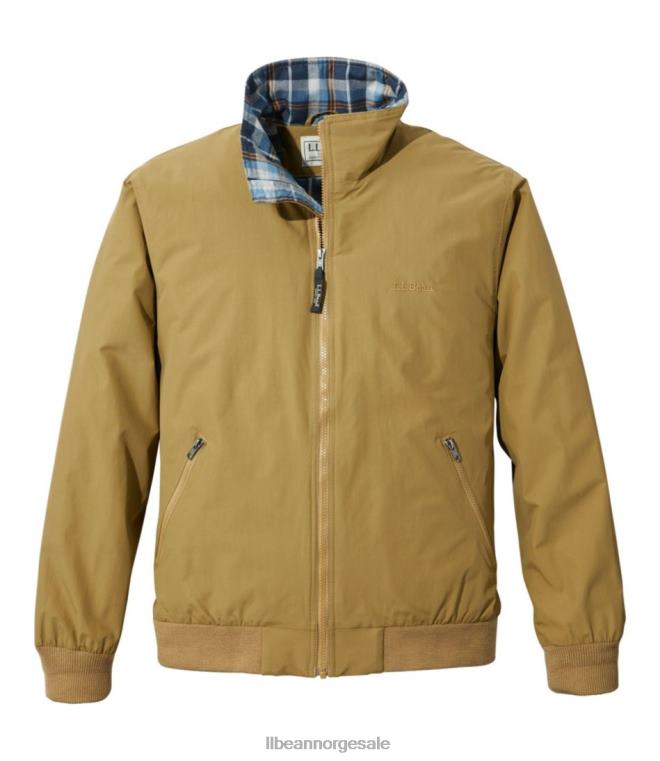 menn oppvarmingsjakke 24VDH3381 L.L.Bean yttertøy tretthet grønn
