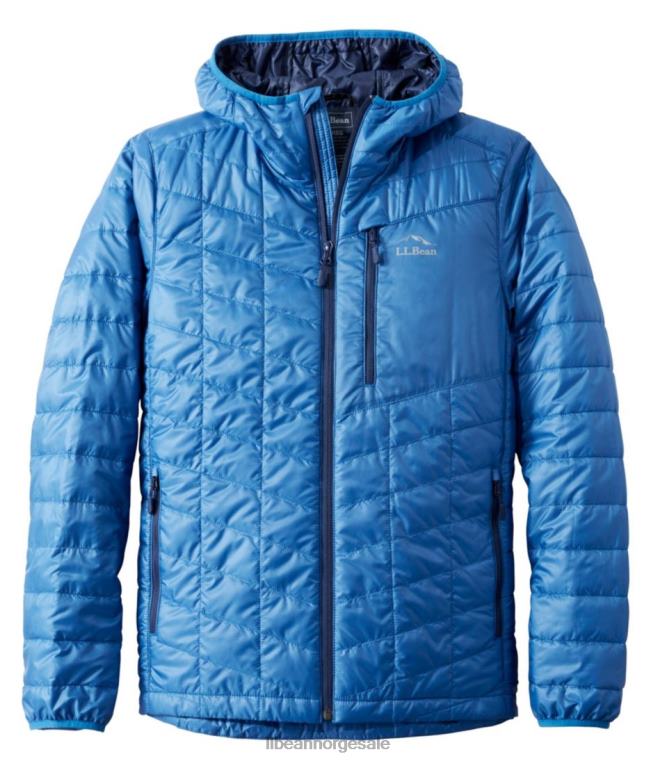 menn primaloft packaway hettejakke 24VDH4936 L.L.Bean yttertøy dyp safir