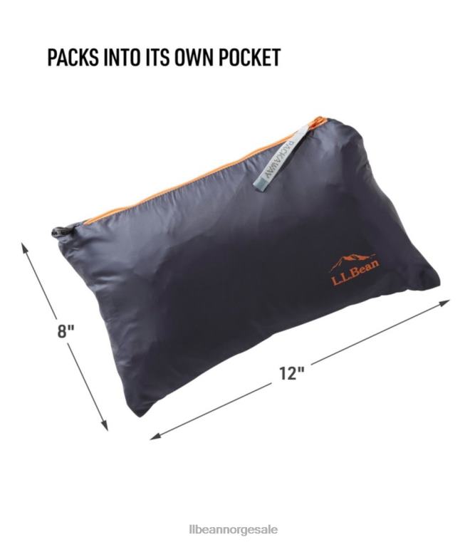 menn primaloft packaway hettejakke 24VDH7016 L.L.Bean yttertøy mørk marinblå/sort