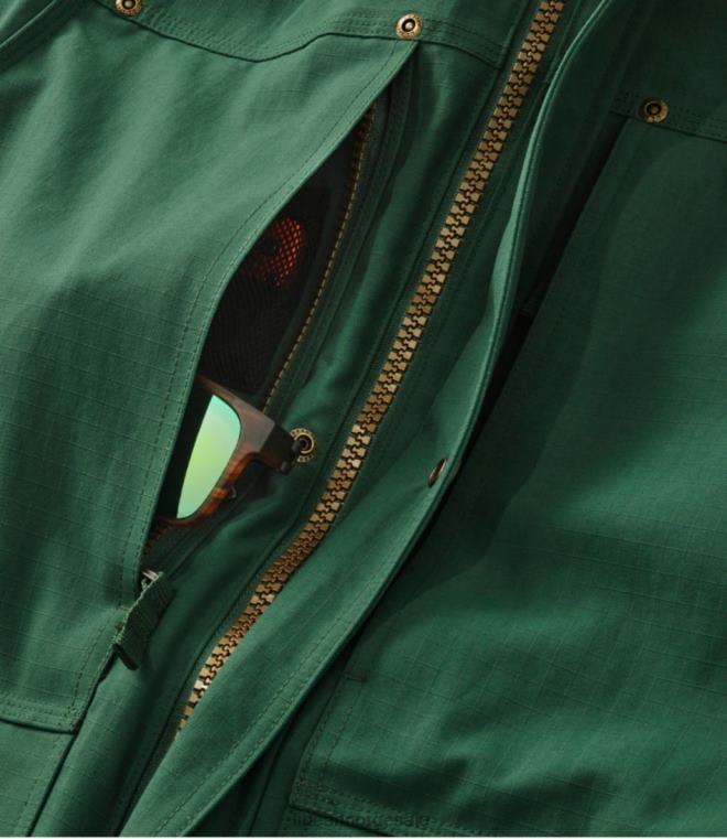 menn robust 3-i-1 parkas 24VDH5144 L.L.Bean yttertøy leirgrønt