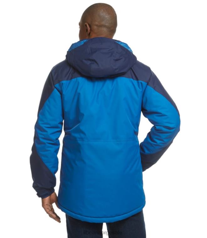 menn robust ridge parkas 24VDH3531 L.L.Bean yttertøy jern/svart