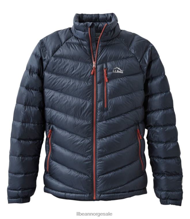 menn ultralett 850 dunjakke 24VDH3391 L.L.Bean yttertøy karbon marine