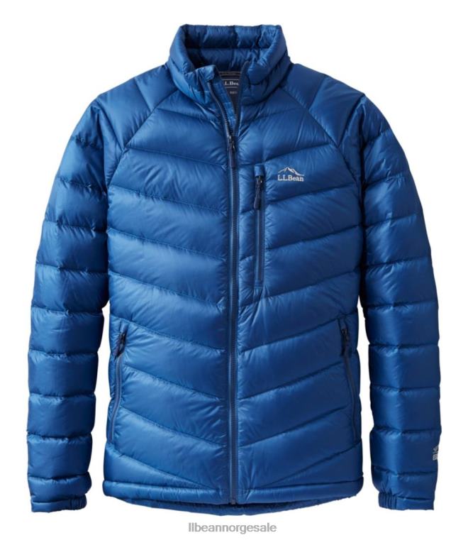 menn ultralett 850 dunjakke 24VDH5942 L.L.Bean yttertøy havblått