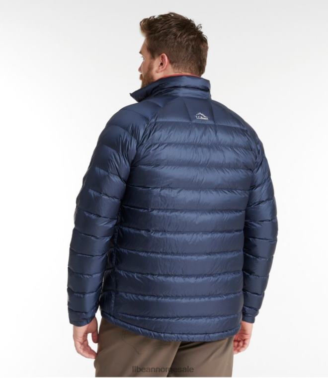 menn ultralett 850 dunjakke 24VDH5942 L.L.Bean yttertøy havblått