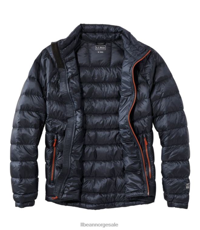 menn ultralett 850 dunjakke 24VDH5942 L.L.Bean yttertøy havblått