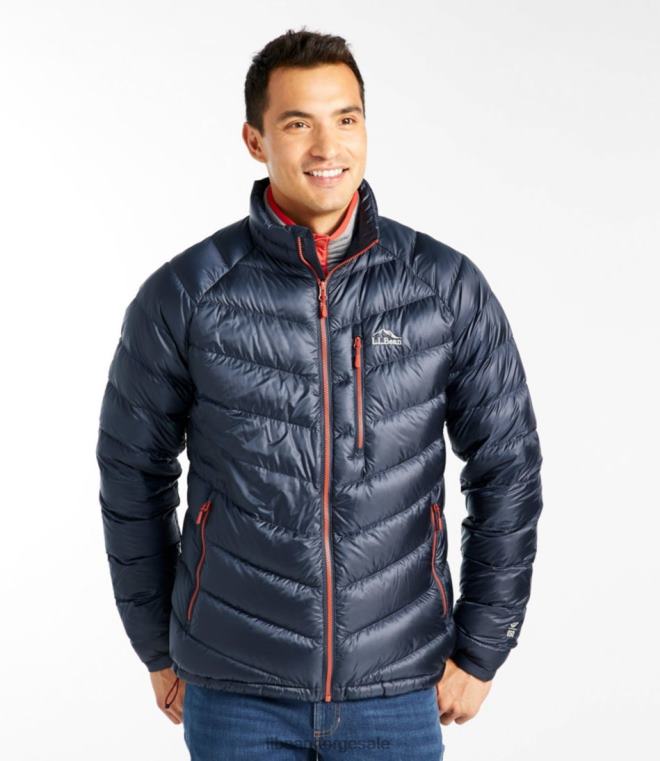 menn ultralett 850 dunjakke 24VDH6613 L.L.Bean yttertøy svart