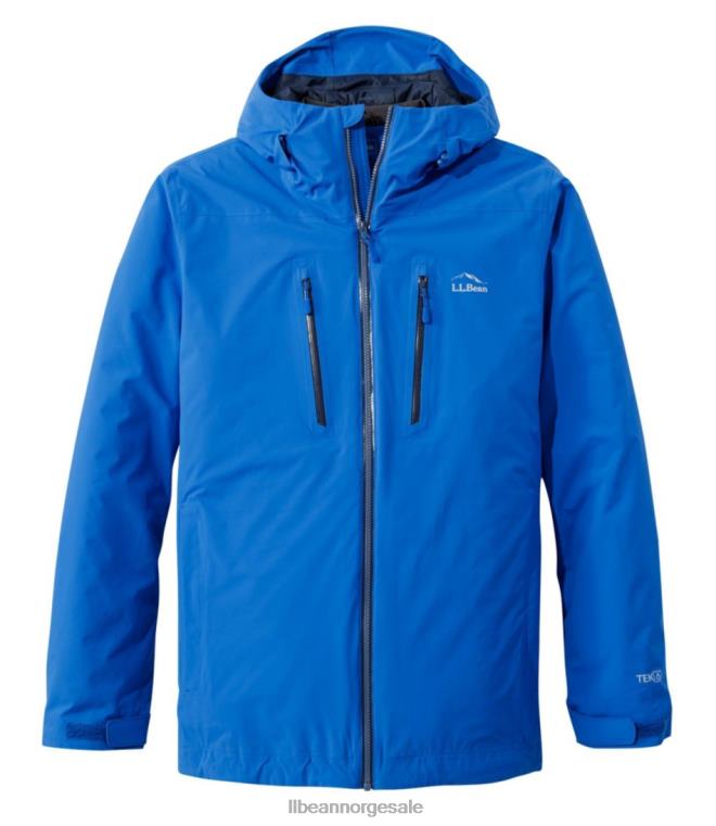 menn vanntett primaloft packaway jakke 24VDH3660 L.L.Bean yttertøy dyp safir