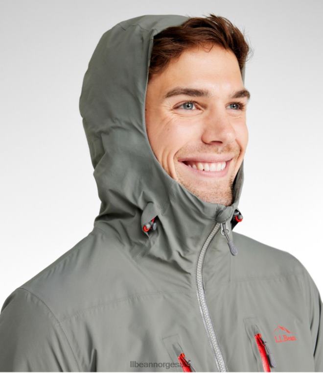 menn vanntett primaloft packaway jakke 24VDH5122 L.L.Bean yttertøy svart