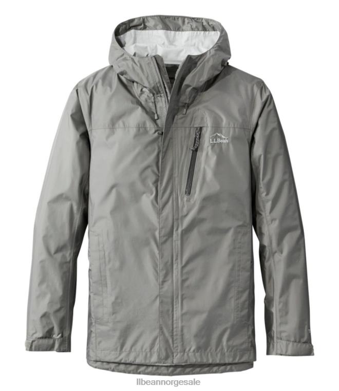 menn stimodell regnjakke 24VDH3113 L.L.Bean yttertøy grafitt