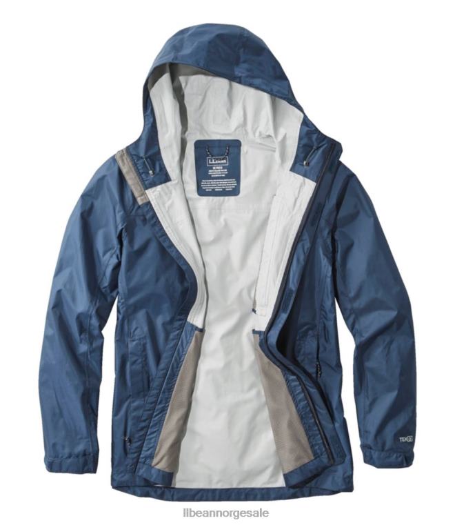 menn stimodell regnjakke 24VDH5772 L.L.Bean yttertøy nautisk rød