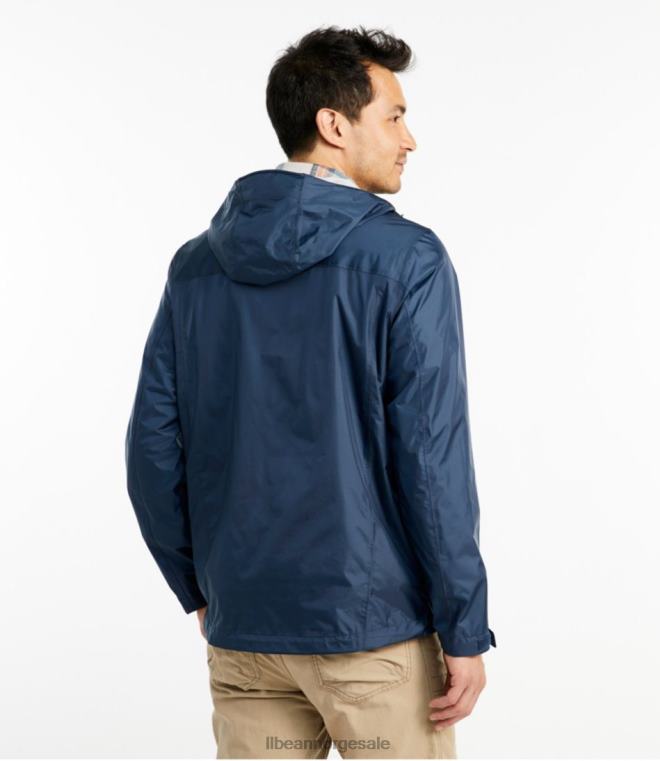 menn stimodell regnjakke 24VDH6937 L.L.Bean yttertøy rav oransje