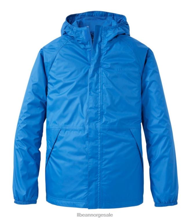 menn vanntett vindjakke 24VDH3180 L.L.Bean yttertøy dyp safir