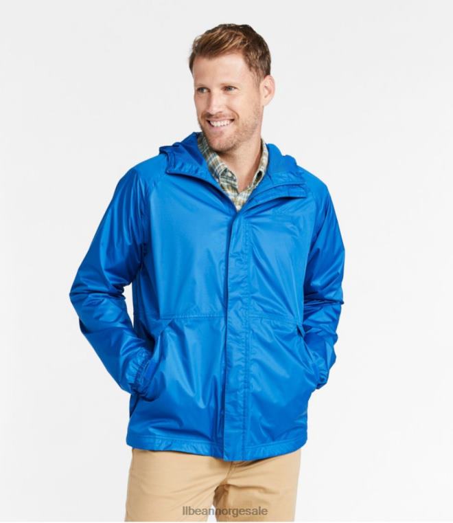 menn vanntett vindjakke 24VDH5820 L.L.Bean yttertøy gunmetall grå