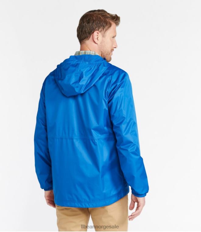 menn vanntett vindjakke 24VDH5820 L.L.Bean yttertøy gunmetall grå