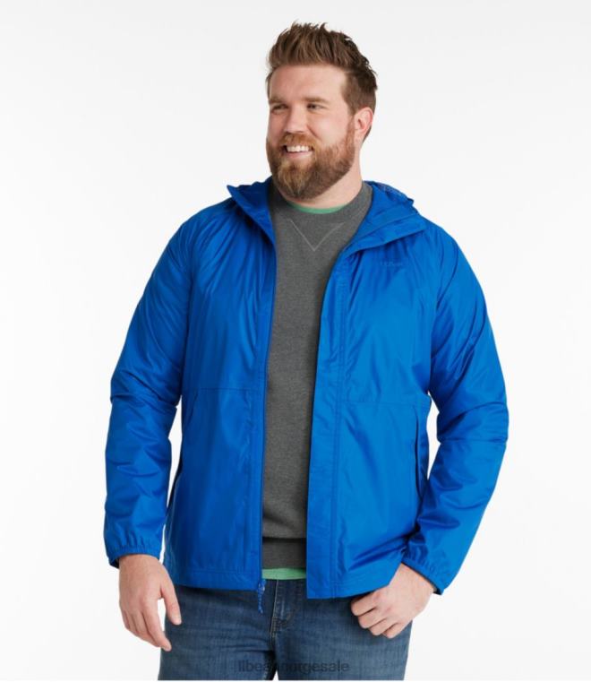 menn vanntett vindjakke 24VDH5820 L.L.Bean yttertøy gunmetall grå