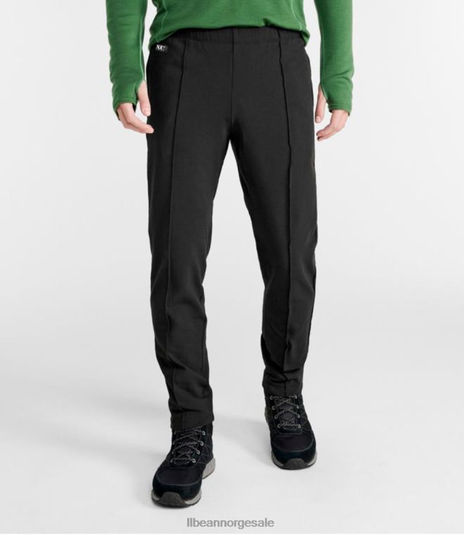 menn sporthill xc bukser 24VDH641 L.L.Bean yttertøy svart