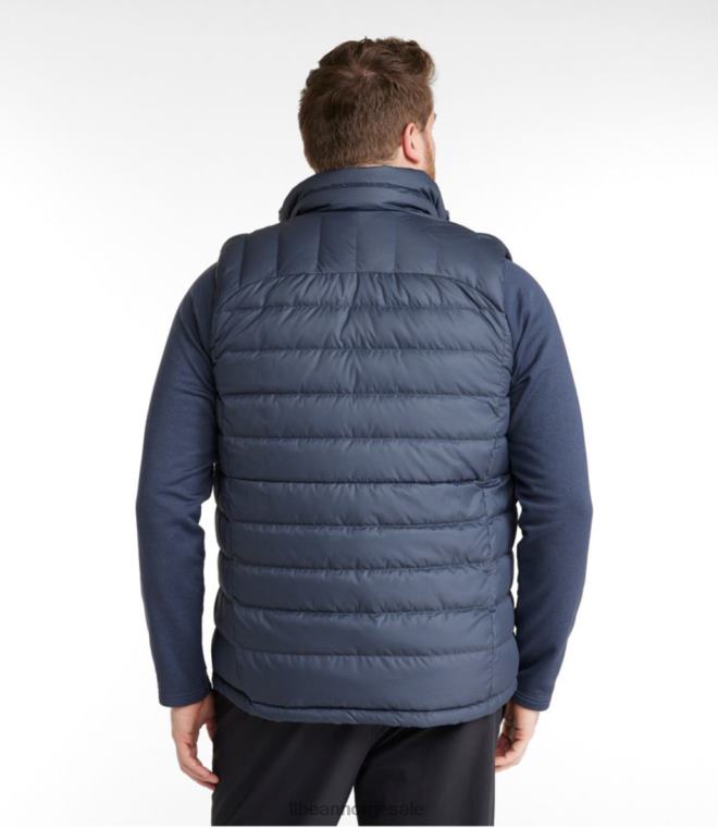 menn dunvest 24VDH3399 L.L.Bean yttertøy svart