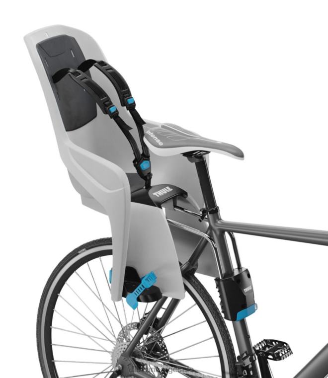 unisex thule ridealong lite sykkelsete 24VDH1609 L.L.Bean utendørs utstyr lysegrå