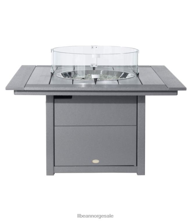 unisex allværs 42'' firkantet bålbord 24VDH5398 L.L.Bean campingkjøkken hvit