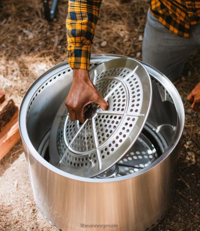 unisex solo komfyr bål bål pit sett 2.0 24VDH1243 L.L.Bean campingkjøkken rustfritt stål basic
