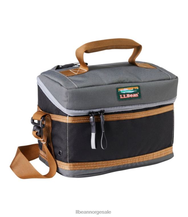 unisex soft pack kjøligere lunsj 24VDH3854 L.L.Bean campingkjøkken svart/skifergrå