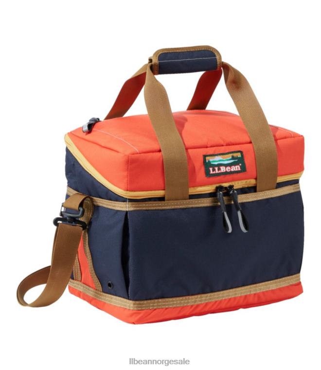 unisex soft pack kjøligere piknik 24VDH5269 L.L.Bean campingkjøkken lys marine/rustikk oransje