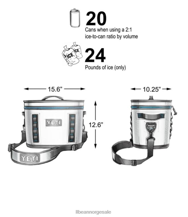 unisex yeti hopper flip 18 kjøler 24VDH1336 L.L.Bean campingkjøkken marinen